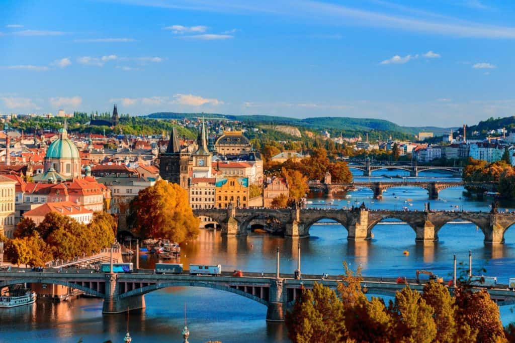 prague bridges