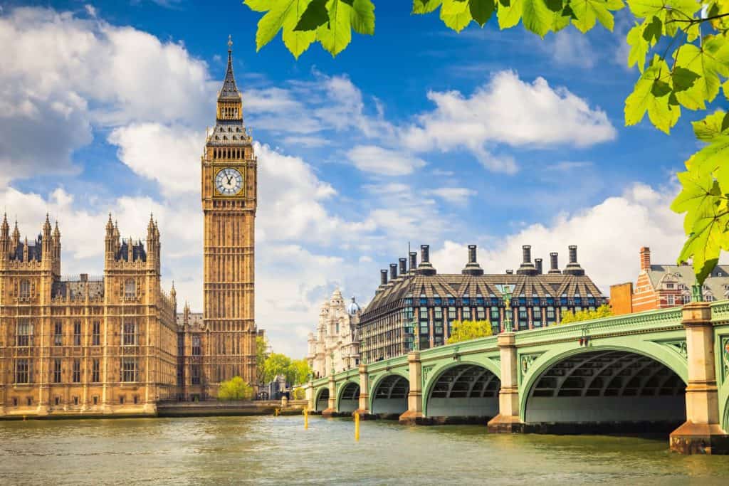 Big ben clock london